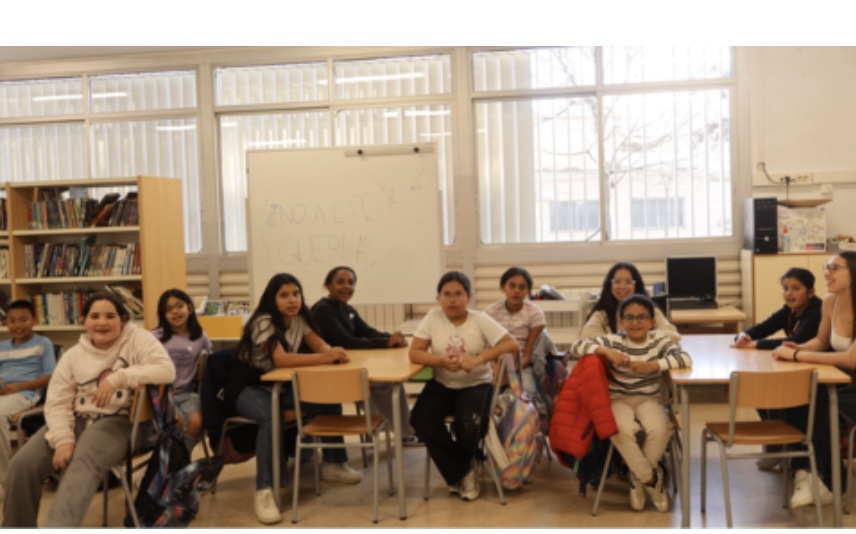 Se impulsa el proyecto piloto “Sí que es pau!” en escuelas cercanas a la universidad de Barcelona